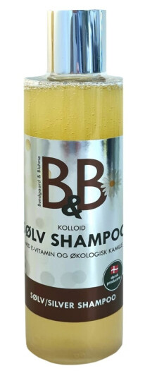 B&B -Organic shampoo with colloidal silver for dogs  (250 ml) (9023)