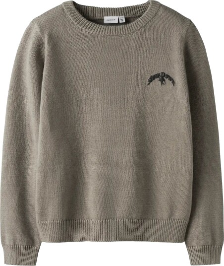 Name It Nkmbrady Ls Loose Knit Box Khaki green 134 140 Name It Nkmbrady Ls Loose Knit Box Khaki green 134 140