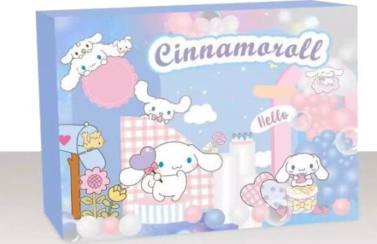2024 Adventskalender Kuromi My Melody Cinnamoroll Sanrio Leketøystilbehør Jule Nedtellingskalender Barnegaver Cinnamoroll