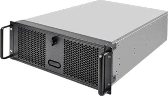 SilverStone RM400 4U Rackmontert Server Kabinett Svart