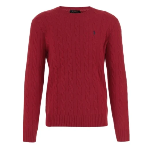 Ralph Lauren Polo Herre Strikkevarer Rød M