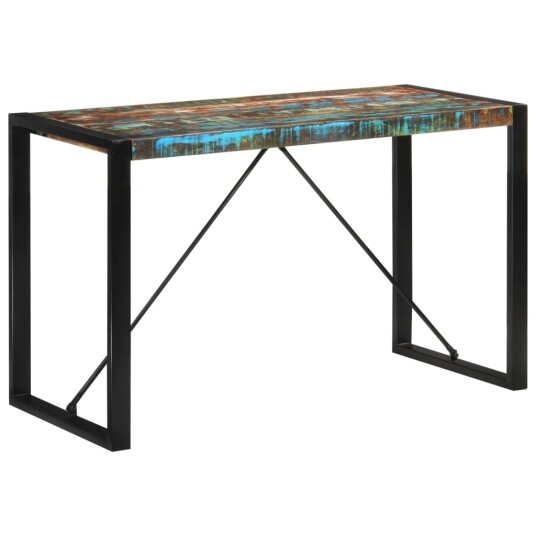 Spisebord 120x55x76 cm gjenvunnet heltre 351692 Spisebord 120x55x76 cm gjenvunnet heltre 351692
