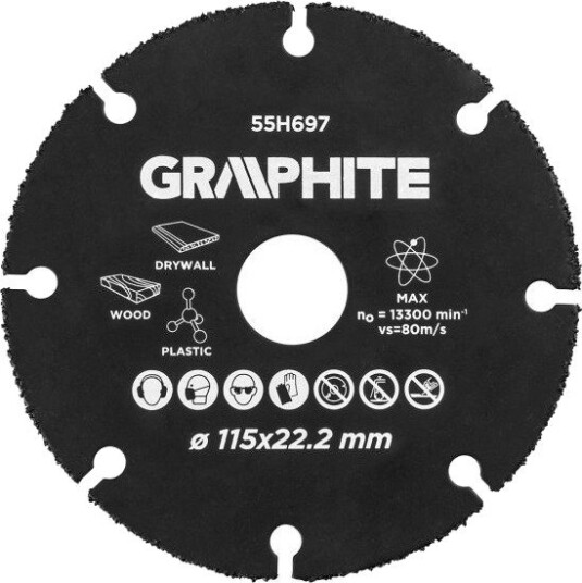 GRAPHITE 55H697 Mellomleggsskive, vinkelsliper