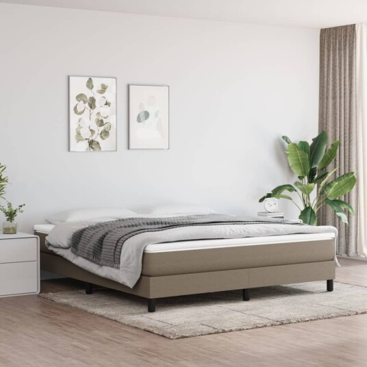 vidaXL Pocket Spring Bed Mattress Medium Taupe 160x200x20 cm Stoff vidaXL Pocket Spring Bed Mattress Medium Taupe 160x200x20 cm Stoff