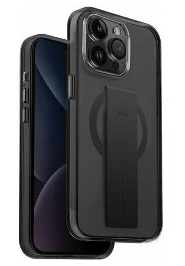 Dėklas Uniq Etui Heldro Mag Iphone 15 Pro 6.1" Magclick Charging Juoda/Vapour Smoke Dėklas Uniq Etui Heldro Mag Iphone 15 Pro 6.1" Magclick Charging Juoda/Vapour Smoke