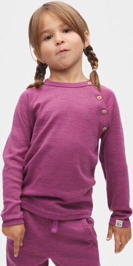 Gullkorn Villvette Ull Longsleeve Rosa 98