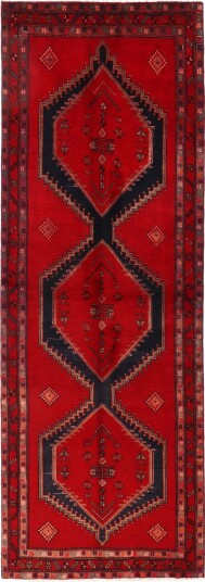 Orientalsk teppe Hamedan 305 x 108 cm Orientalsk teppe Hamedan 305 x 108 cm