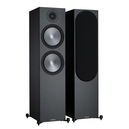 Monitor Audio Bronze 500 Gulvstående Høyttalere Sort
