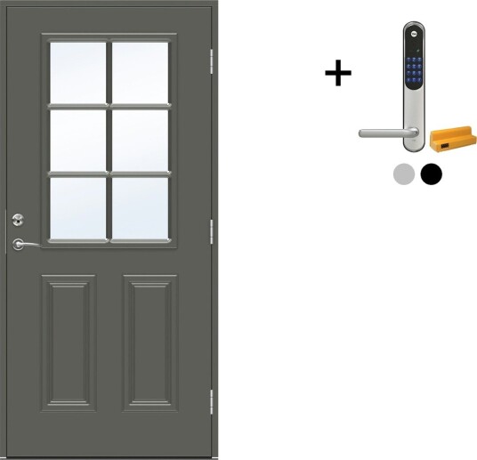 Ytterdør Swedoor Advance-Line Classic Monteverdi med Yale Entrus