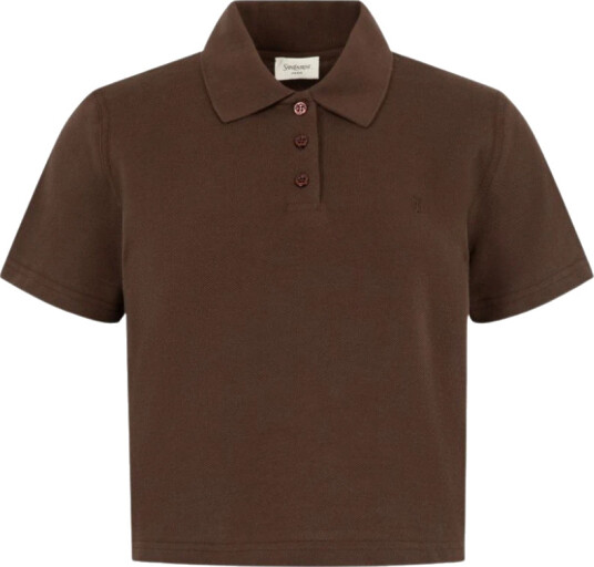Saint Laurent Dame Topper Brun M, Saint Laurent Dame Topper Brun M,
