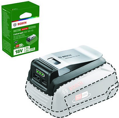 Bosch Ladeadapter Universal USB 18V-45