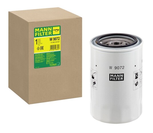 Oljefilter MANN FILTER W 9072 Oljefilter MANN FILTER W 9072