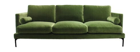 Bonham sofa 3-seter amazon green/svart
