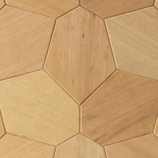 Veggpanel Emotionwood Hexagon
