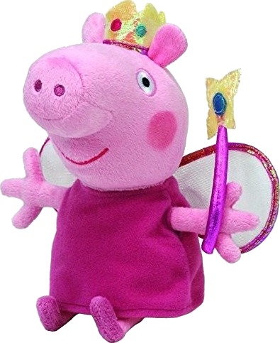 Meteor Mascot Beanie Babies Lic Peppa Pig Princess Reg 8421461295