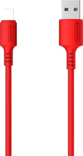 Somostel Usb-A Til Lightning-Kabel 1,2 M Rød (Sms-Bp06 Usb - Lightning Rød)