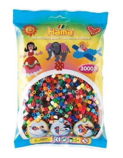 Hama Ironing Beads mix 3000pcs.