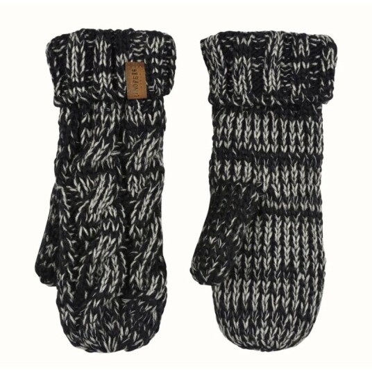 Lindberg Kids' Handlight Mitten 6/XS, Black/Grey Lindberg Kids' Handlight Mitten 6/XS, Black/Grey