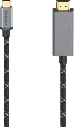 Hama 00200509 1,5 M Hdmi Type A Standard Usb Type C Svart