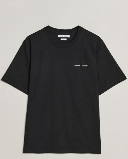 Samsøe Samsøe Thomas Cotton T Shirt Black
