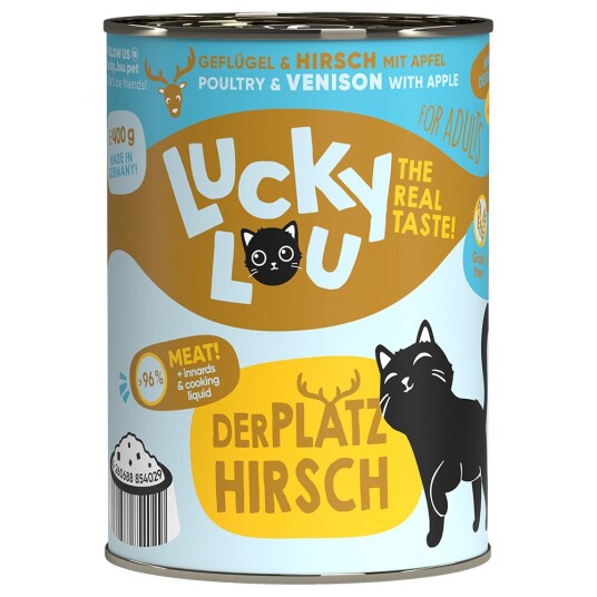 Lucky Lou Voksen 6 X 400 G Fjørfe Og Vilt Lucky Lou Voksen 6 X 400 G Fjørfe Og Vilt