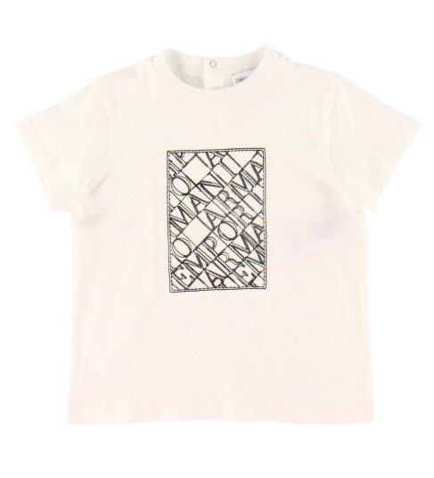 Giorgio Armani Emporio Armani T skjorte Hvit m. Broderi Emporio Armani 1½ år 86 T skjorte Giorgio Armani Emporio Armani T skjorte Hvit m. Broderi Emporio Armani 1½ år 86 T skjorte
