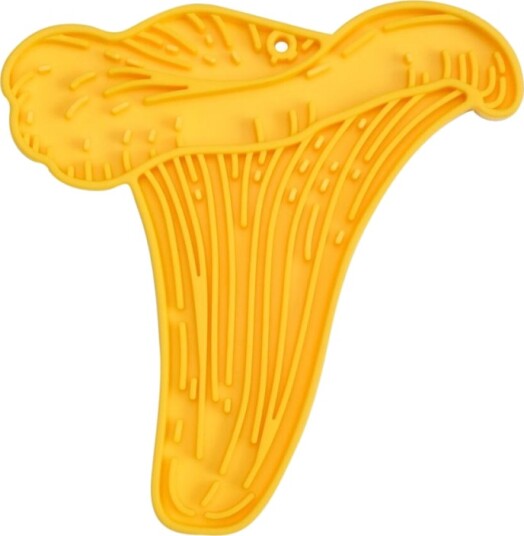 Little&Bigger Mushroom Love Yummy Mat Slikkematte Kantarell Little&Bigger Mushroom Love Yummy Mat Slikkematte Kantarell