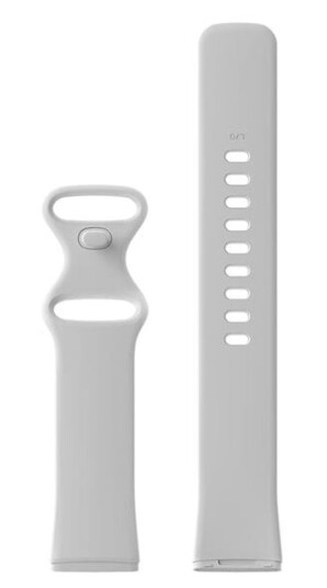 Silikonarmbånd Fitbit Versa 3 Hvit - Small