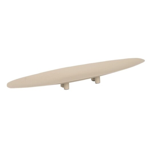 Bigbuy Home Bordduk 43,5 X 9,5 X 4 Cm Krem Jern