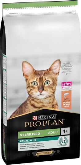 Purina Pro Plan Adult Sterilised Renal Plus Tørrfôr Laks 2x14kg
