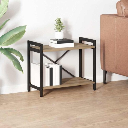 Bokhylle artisan eik 60 x 30 x 48,5 cm Konstruert tre