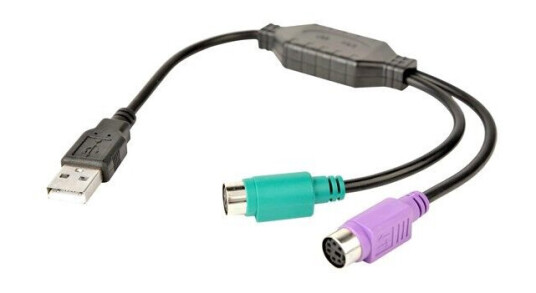 Gembird keyboard / mouse adapter - 30 cm