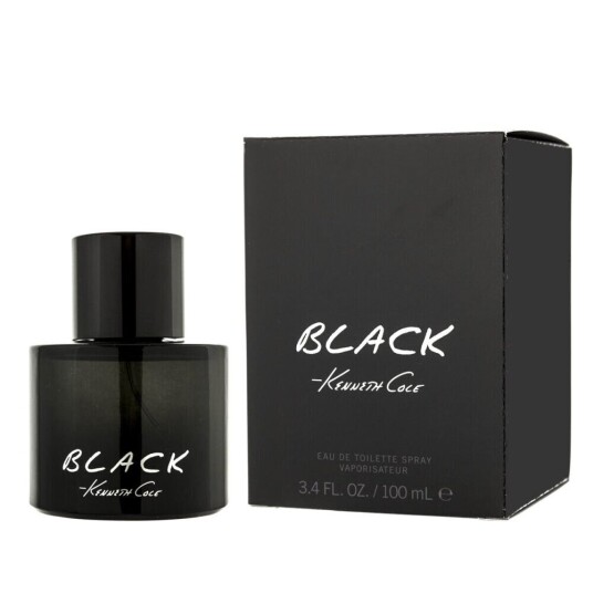 Kenneth Cole Black 100ml Eau de Toilette for Men - Frisk Duft med Mysk og Sandeltre Kenneth Cole Black 100ml Eau de Toilette for Men - Frisk Duft med Mysk og Sandeltre