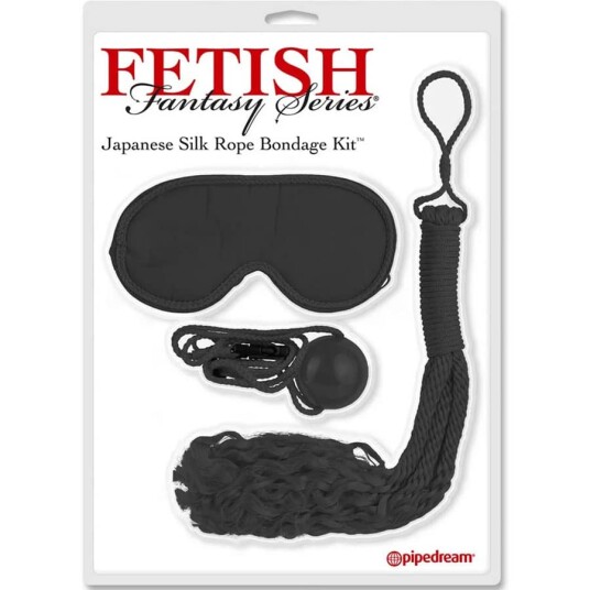 Fetish fantasy - Japanese silk bondage kit Fetish fantasy - Japanese silk bondage kit