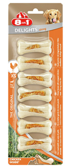 8In1 Delights Bones Strong Xs 1 Pakke 8In1 Delights Bones Strong Xs 1 Pakke