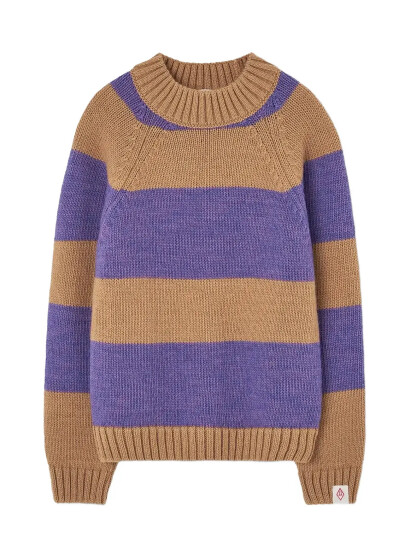 THE ANIMALS OBSERVATORY Stripes Beife Boxfish Sweater Beige 10 Y