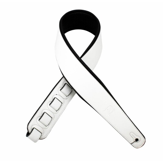 Profile Stb-Wh Garment Leather Strap Hvit