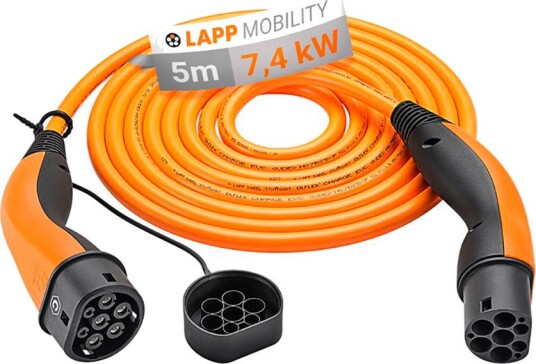 Lapp HELIX Ladekabel Til Elbil 5 m (Type 2/Type 2) 7,4 kw