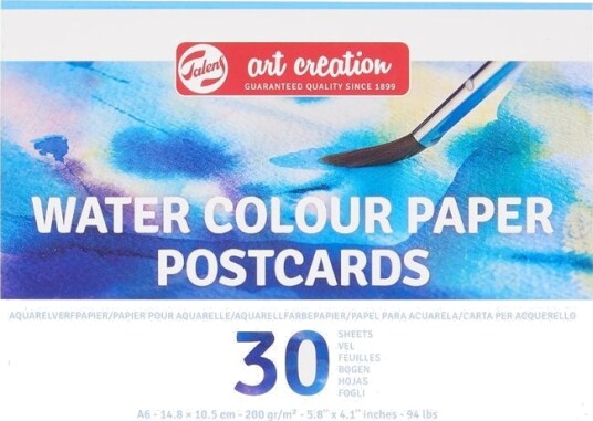 Talens Art Creation Akvarellblokk A6 30 Postkort 200 gram