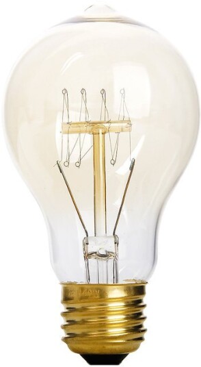 Edison Vintage pære normalform 40W E27 Klar