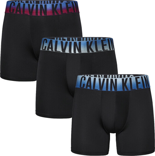 Calvin Klein Boxer Brief 3Pk Black XL