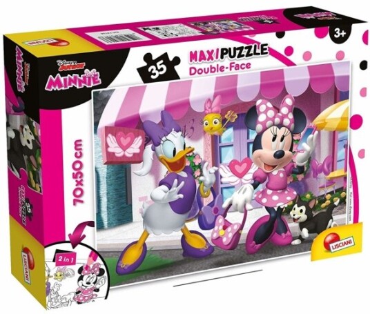 Lisciani Puzzle Df Supermaxi 35 Minnie 3 År