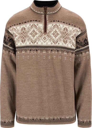 Dale of Norway Men's Blyfjell Knit Sweater Mountain Stone/Offwhite, XXL Dale of Norway Men's Blyfjell Knit Sweater Mountain Stone/Offwhite, XXL