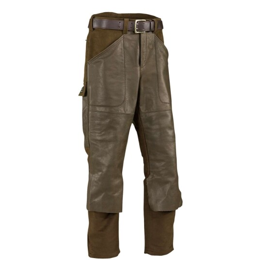 Swedteam Elk Leather D Size Hunting Trouser Brown D124
