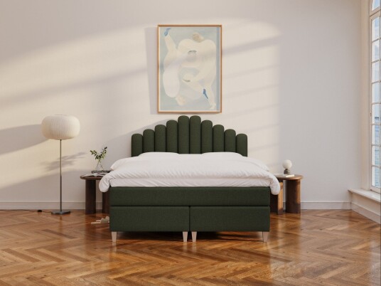 Nordic Dream Snefrid Älv 180x210 Mørkegrøn