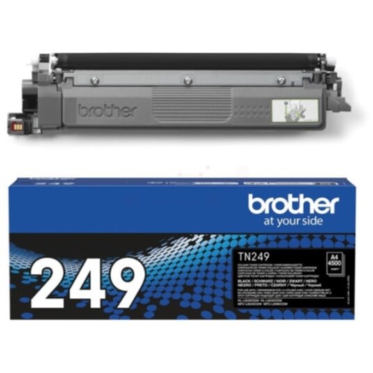 Brother TN249BK Brother 249 Tonerkassett svart, ekstra høy kapasitet Brother TN249BK Brother 249 Tonerkassett svart, ekstra høy kapasitet