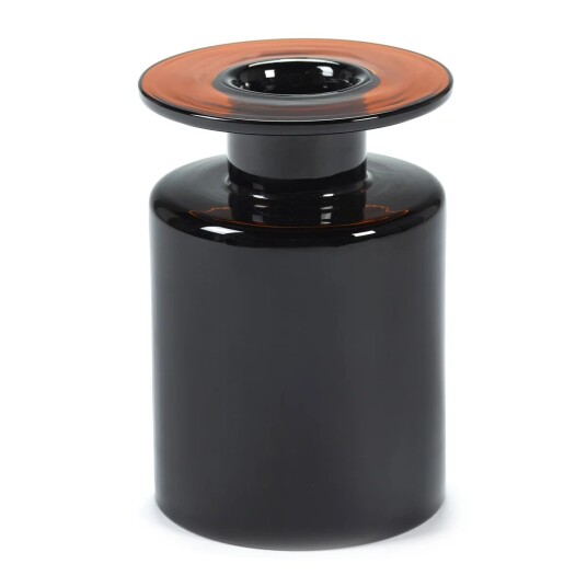 Serax Wind & Fire vase 27 cm Black-dark brown