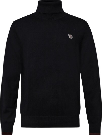 PS Paul Smith Mens Sweater Roll Neck Zeb Bad   79_BLACK   S