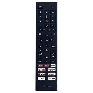 Universell fjernkontroll for Hisense TV Tilsvarer ERF3Y80H