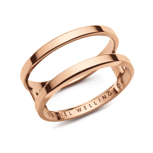 Daniel Wellington DW Elan Dual Ring 52 Roségull Daniel Wellington DW Elan Dual Ring 52 Roségull